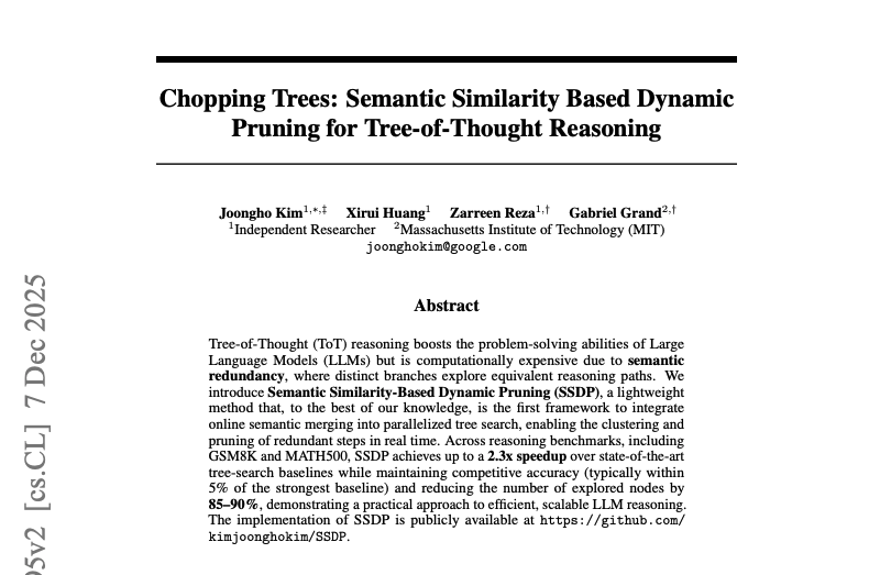 Chopping Trees — SSDP paper